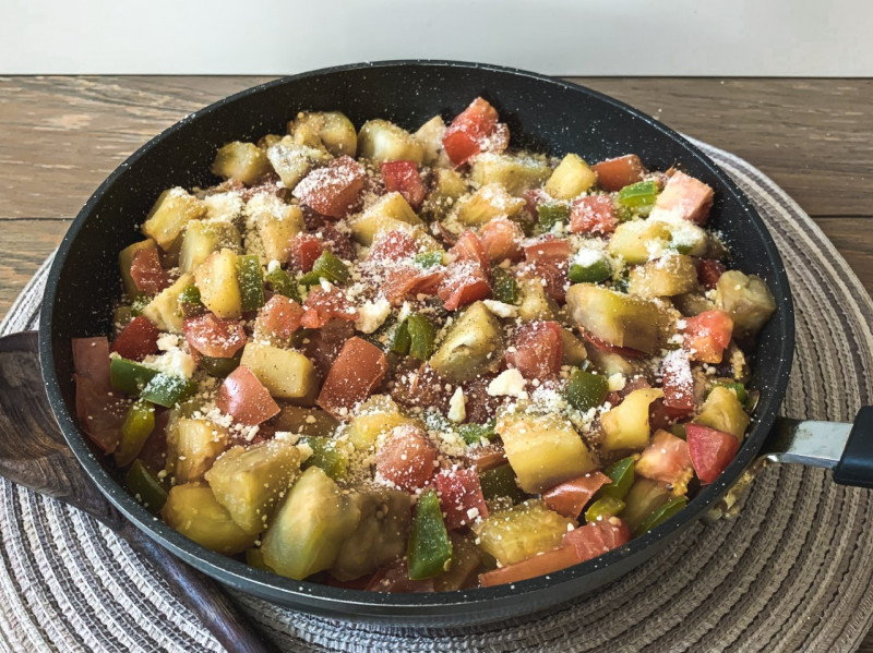 pan of Fall Veggie Casserole