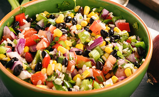 bowl of Farmers Market Salsa