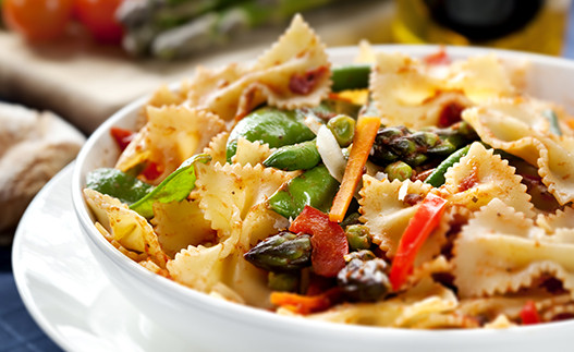 Pasta Primavera II in a bowl