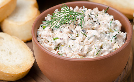 Salmon Spread in a bowl