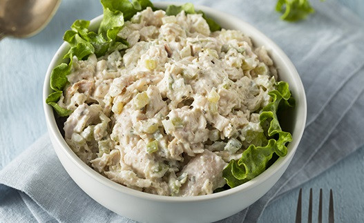 Turkey Potato Salad in a bowl