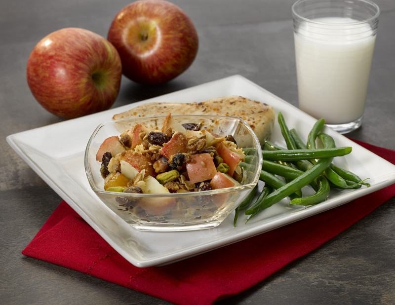 Apple Pistachio Crisp