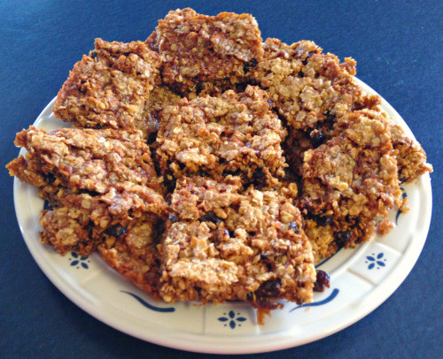 Jiffy Oatmeal Crunch on a plate