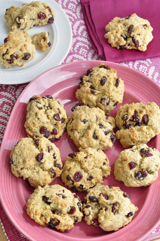 plate of buttermilk scones