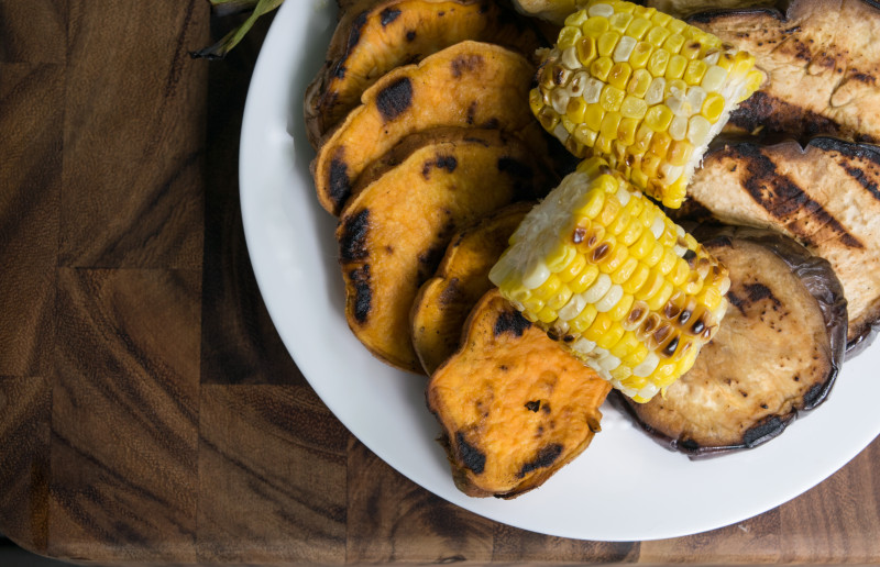 Grilled Vegetables on a plate