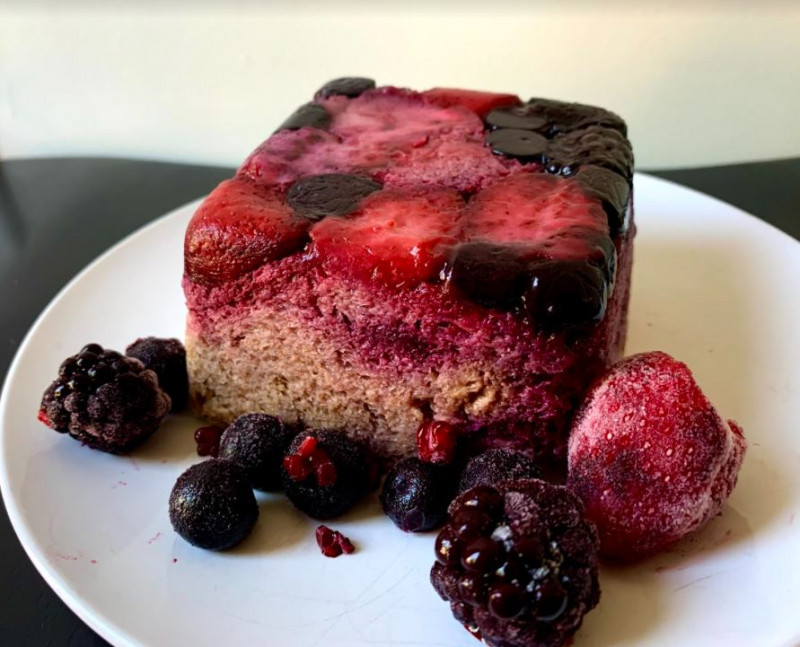 Berry Bread Pudding