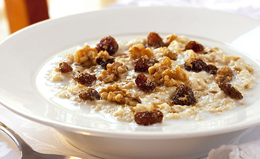 Overnight Oatmeal in a bowl