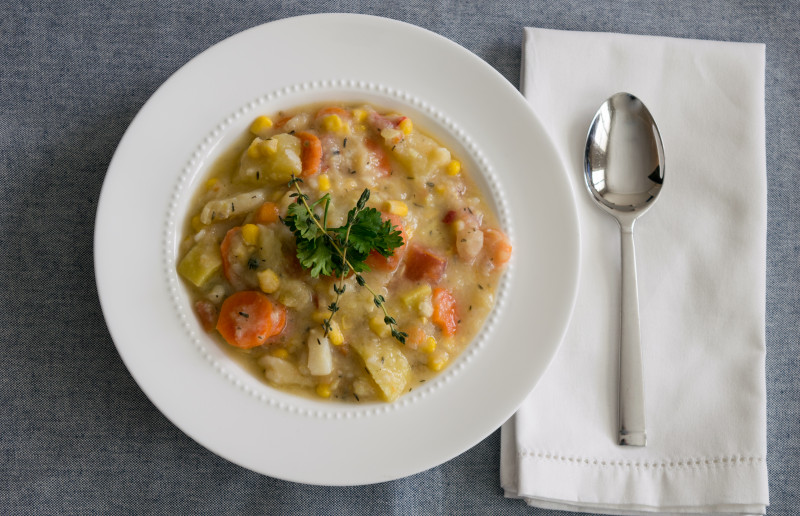Vegetable Stew in a bowl