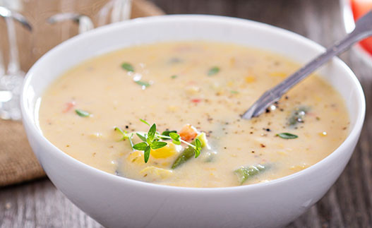 Vegetable Cheese Soup