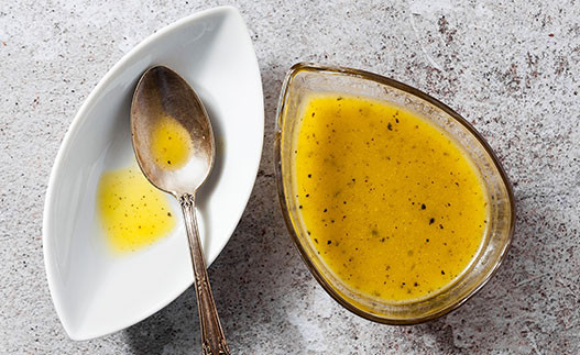 Vinaigrette Salad Dressing in a bowl