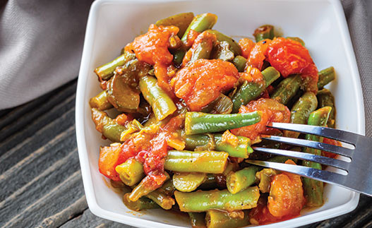 Louisiana Green Beans in a bowl