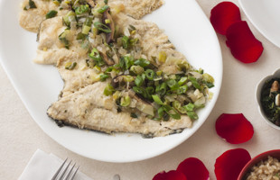 Pescado al Horno con Queso Parmesano