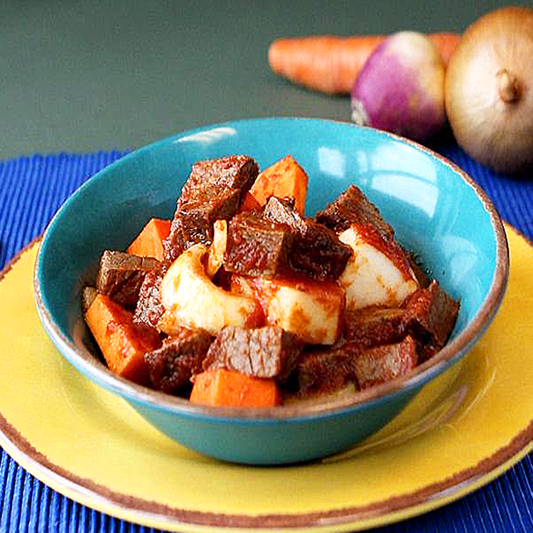 Pot Roasted Beef in a bowl