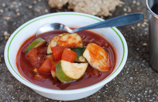bowl of Garden Barley Soup