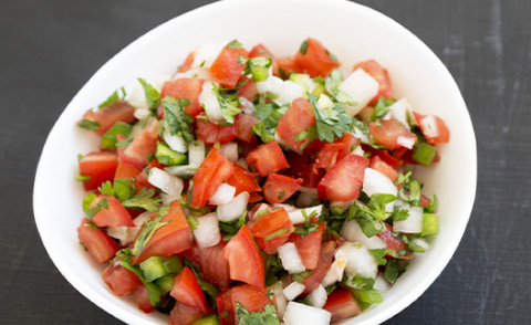 Pico de Gallo in a bowl