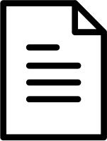 icon of a piece of paper