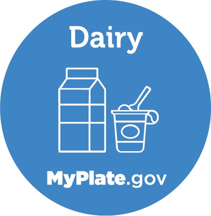 icon of line drawings of several dairy foods